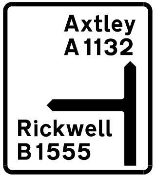 Junction ahead between 2 non-primary routes