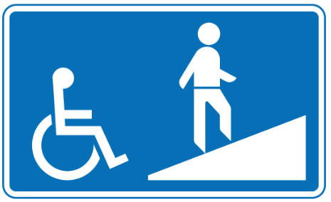 Ramped-approach-to-a-footbridge