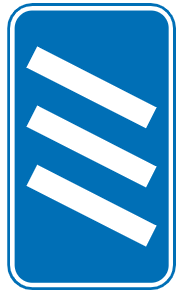 Countdown-markers