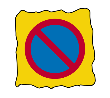 no-waiting-sign