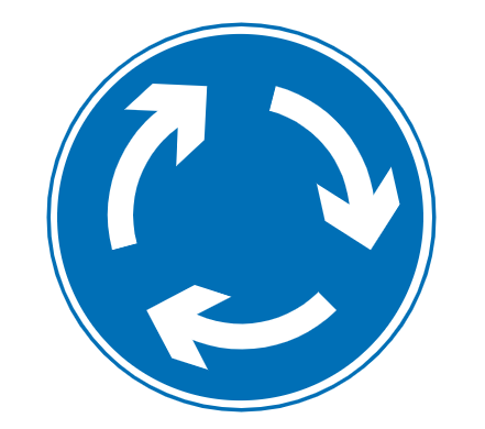Mini-roundabout