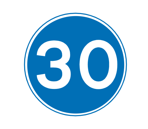Driving Theory Practice Test 6 7 Minimum speed permitted