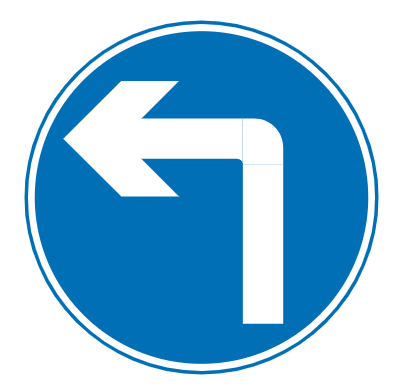 turn-left-ahead