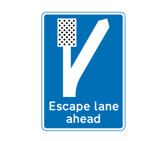 Emergency-stopping-area