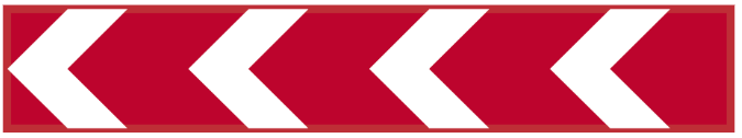 Sharp-deviation-of-route-to-the-left