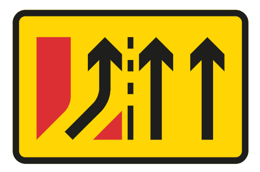 Road Works Signs Practice Test: Theory Test UK 8 Slip road joins the main carriageway