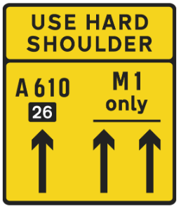 hard-shoulder-is-used-as-an-exit-lane