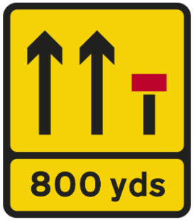 red-bar-indicates-a-lane-that-is-closed-ahead