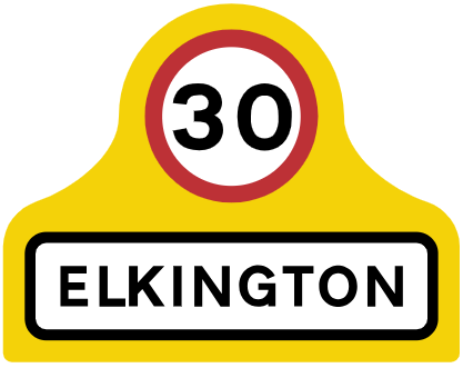 Speed Limit Signs Practice Test: Theory Test UK 10 boundary-of-a-town-village