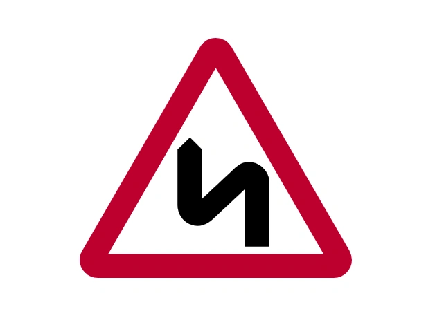 Double-bend-first-to-the-left