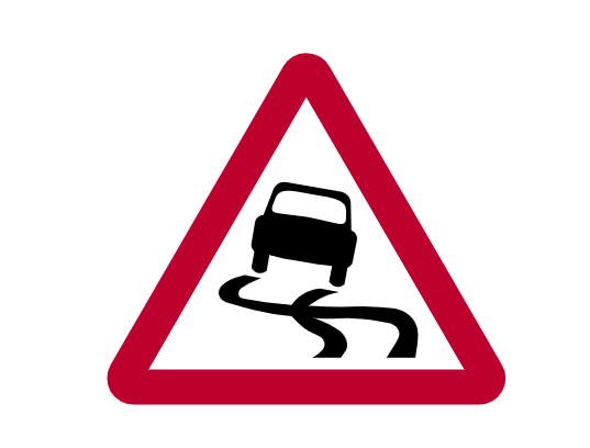 Slippery-road-ahead