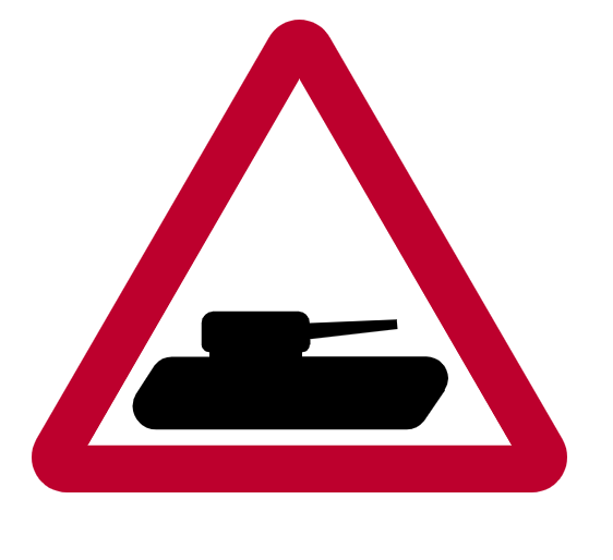 Slow-moving-military-vehicles
