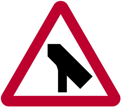 Traffic-merges-onto-main-road