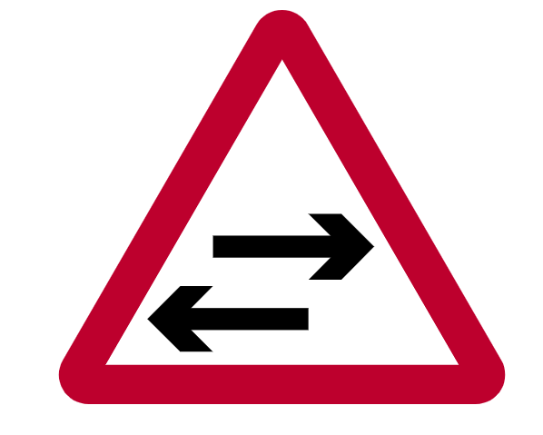 Two-way-traffic-crosses-your-route