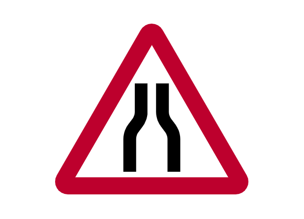 road-narrows-on-both-sides
